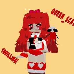 My avatar (red)