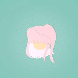 pink hair style