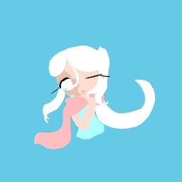 Snow queens face