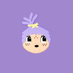 Monchichi (girl + purple)