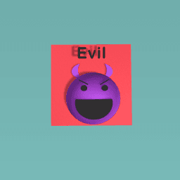 Evil emoji