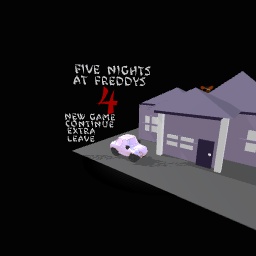 Fnaf 4 menu
