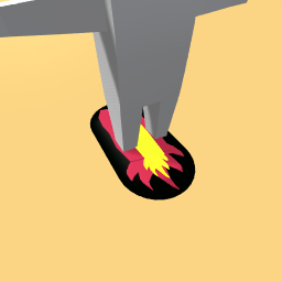 Fire rock ‘n’ roll surfboard