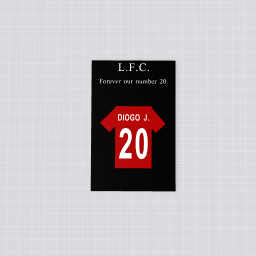 Liverpool just retired Jota's #20