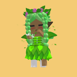 Leaf goddess (shes bein sassy)