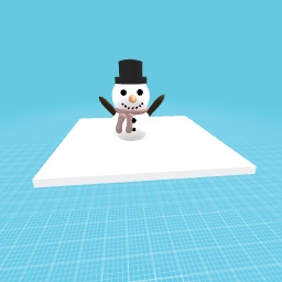 Marshmellow the snowman!