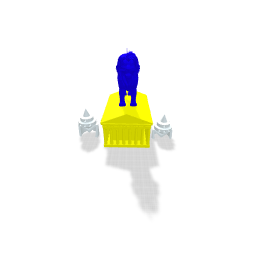 lion house with fuc