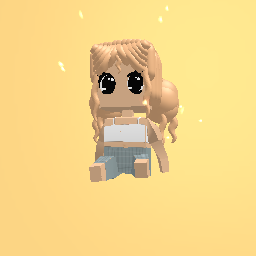 Cute roblox girl for free when I can get 5 followers!