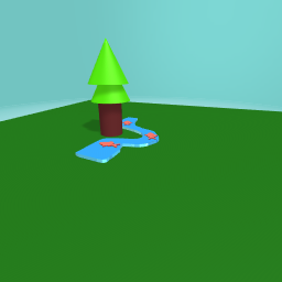 A small part of a river