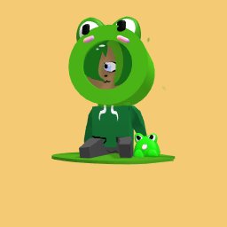 Frog girl