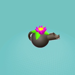 Floral teapot printable