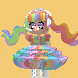 Rainbow Gamer Girl
