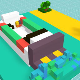 Garfields Amazing Boat!