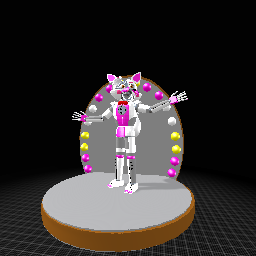 Funtime Foxy on Stage