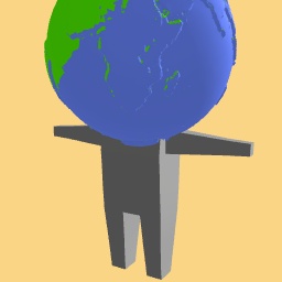 Earth head