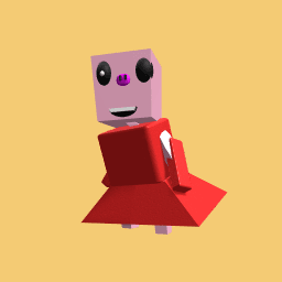 Peppa pig from piggy