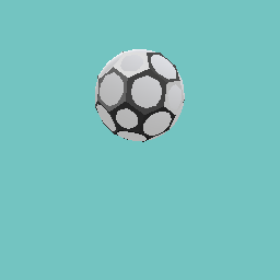 Shiny soccer ball