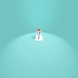 Dot inspired Snowman