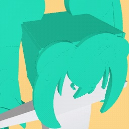 hatsune miku hair!