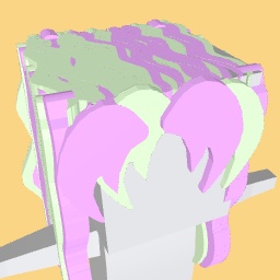 Cute Y2K froggy hair cute