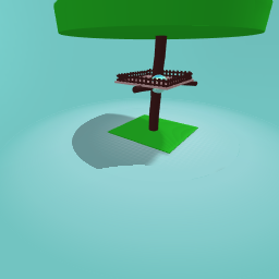 a very cool tree house