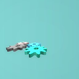 Battery gears of the car