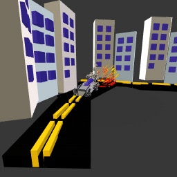 drifting through the big city
