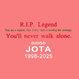 R.I.P Diogo. You are a absolute legend.