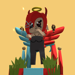 Half demon Half angel