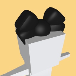 It’s a big black bow