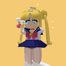 Cosplaying: Sailor Moon ( Outfit is not MINE )