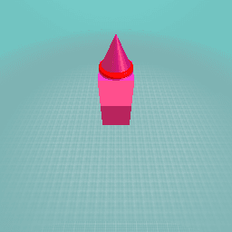 Pink crayon