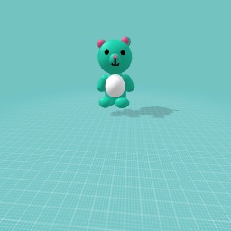 Teddy bear green