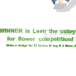 Winner for flower competition!