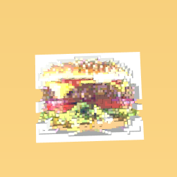 Hand burger