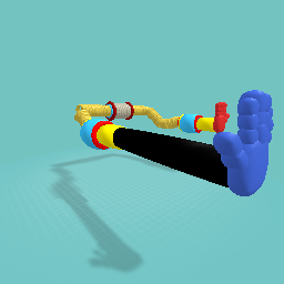 Grab pack blue hand grapple