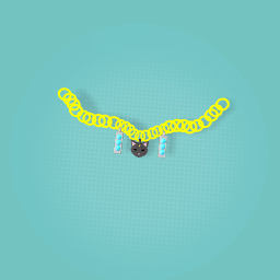Luna the cat from celer moon keyring on necklace?