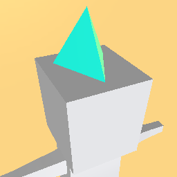 Teal party hat