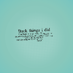 Back