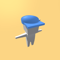 Blue cap