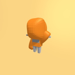 Simple Orange Hoodie