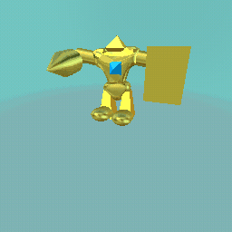the gold robot