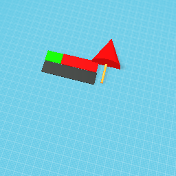 Uae flag with rocket