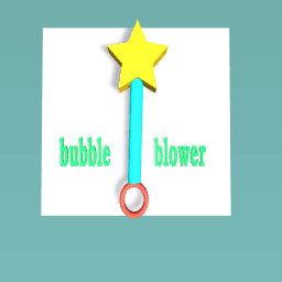 bubble blower