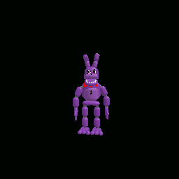 Bonnie the bunny from fnaf
