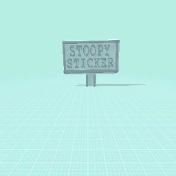 Stoopy sticker for u/stoopy sign  o.o