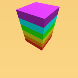 rainbow cube