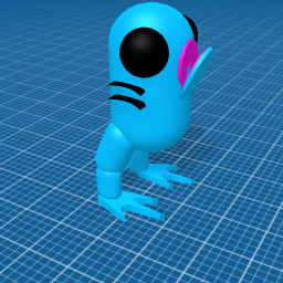 Two legged amphibian-Ocean