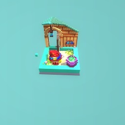 A house with one part on it