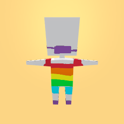 Rainbow outfit and mask